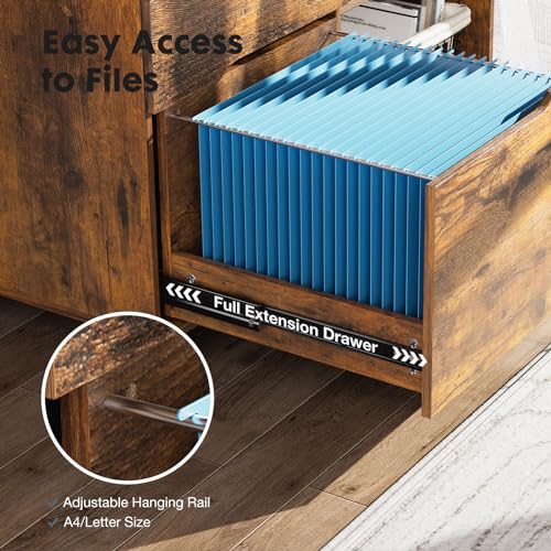 DUMOS Lateral File Cabinet With 3 Drawers - Image 5
