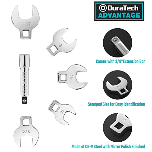 DURATECH 19-Piece Drive Crowfoot Wrench Set - Image 4
