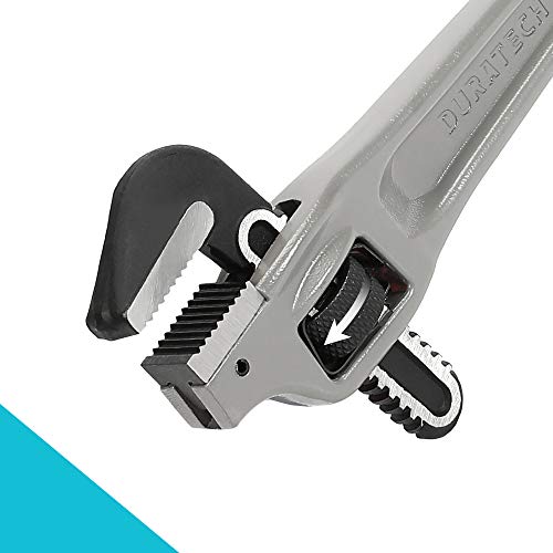 DURATECH 3-Piece Heavy Duty Aluminum Pipe Wrench Set - Image 4