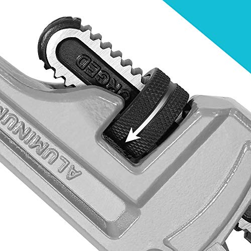 DURATECH 4-Piece Heavy Duty Pipe Wrench Set - Image 4