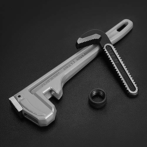 DURATECH 4-Piece Heavy Duty Pipe Wrench Set - Image 5