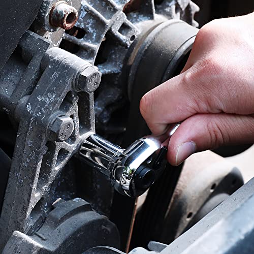 DURATECH Stubby Ratchet Wrench And Magnetic Socket Set - Image 3