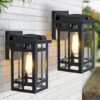 MYHXQ Dusk To Dawn Outdoor Wall Lighting