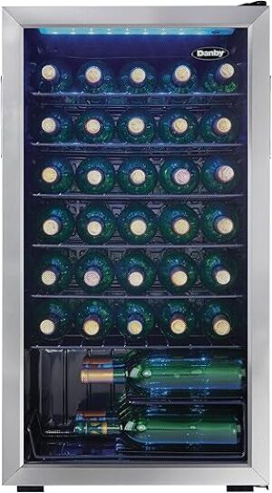 Danby DWC036A1BSSDB-6 3.3 Cu. Ft. Wine Cooler