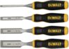 DEWALT DWHT16063 4 Piece Wood Chisel Set