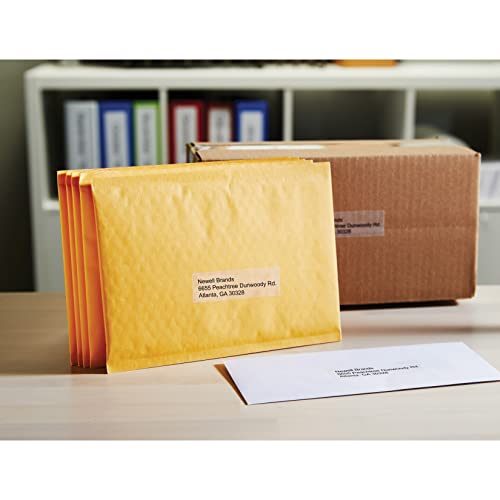 DYMO Clear Address Labels, DYM30254, 130/Roll - Image 3