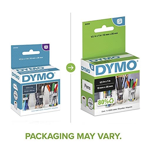 DYMO LW Extra-Small Multi-Purpose Labels, White - Image 2