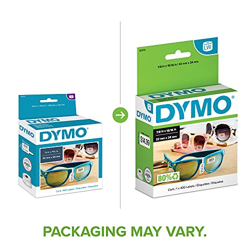 DYMO LW Price Tag Labels, White, 15/16" x 7/8 - Image 2