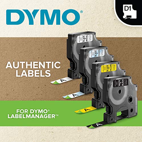 DYMO Standard D1 Labeling Tape, Black On White - Image 5