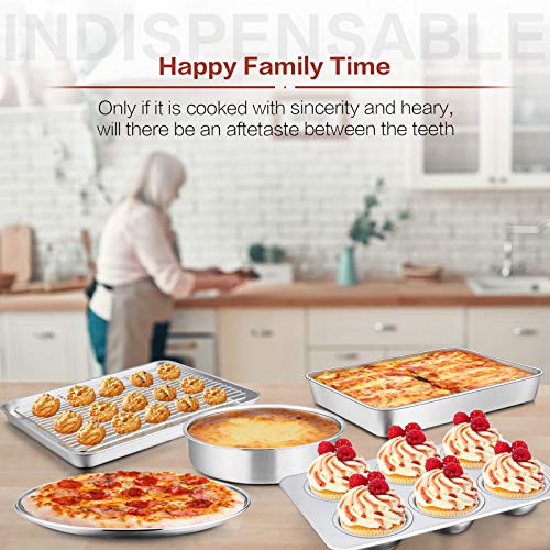 E-far Toaster Oven 6-Piece Bakeware Set - Image 2