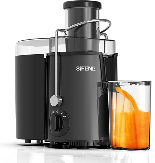 SIFENE Easy Clean 3'' Centrifugal Juicer Extractor