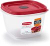 Rubbermaid Easy Find Vented Lid Containers, 7-Cup
