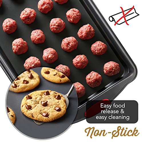 EATEX 3-Piece Steel Baking Sheet Set - Image 4