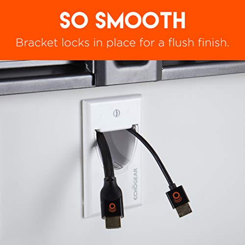 ECHOGEAR White In Wall Cable Hider - 2 Pack - Image 4