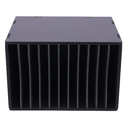 EcoTypee 11 Tier Desk Organizer Tray Shelves, Black - Image 4