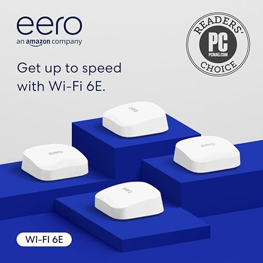 eero Eero Pro 6E Mesh Wi-Fi System, 4-Pack