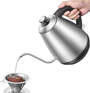 CACHOO Electric Gooseneck Kettle With Thermometer