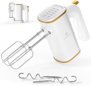 LINKChef Electric Hand Mixer, 450W, 5-Speed Turbo