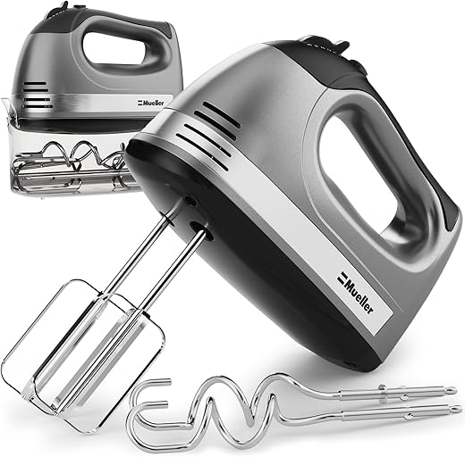 Mueller Electric Hand Mixer, 5 Speed 250W Turbo