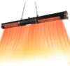 STAR PATIO Electric Hanging Patio Heater, 750/1500W Infrared