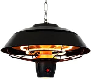 STAR PATIO Electric Infrared Ceiling Heater, Remote Control