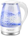 Aigostar Electric Kettle, 1.7L Glass, Rapid Heating