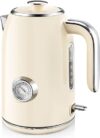 SULIVES Electric Kettle 1.7L Stainless Steel 1500W