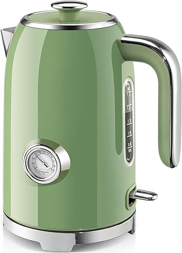 SUSTEAS Electric Kettle - 57oz Fast Heating Boiler