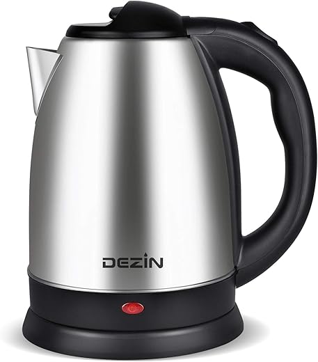 DEZIN Electric Kettle BPA Free 2L Stainless Steel