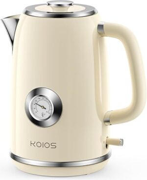 KOIOS Electric Kettle With Thermometer, 1.8 L