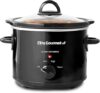 Elite Gourmet Electric Slow Cooker, Adjustable Temp, 3 Quart