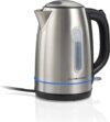 Hamilton Beach Electric Tea Kettle, 1.7 Liter, Stainless Steel