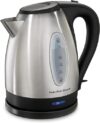 Hamilton Beach Electric Tea Kettle, 1.7 Liter, Stainless Steel (40880)