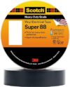 3M Electrical Tape Super 88, 3/4 In x 44 Ft