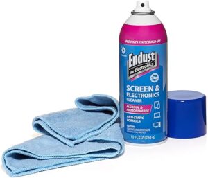 Endust Electronics Foaming Cleaning Spray with Towel (096010PT)