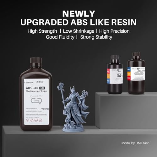 ELEGOO ABS-Like 405nm UV-Curing Resin 3.0 - Image 2