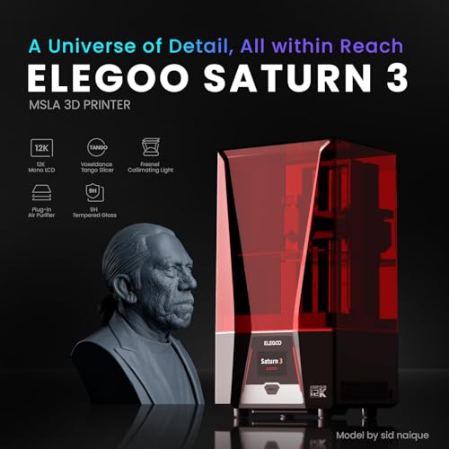 ELEGOO Saturn 3 MSLA 12K 3D Printer - Image 2