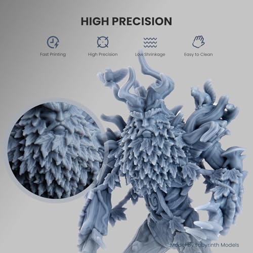 ELEGOO Standard Photopolymer 3D Printer Resin Grey 1000g - Image 2