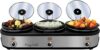 Megachef Elite 2.5 Quart Slow Cooker Server