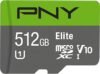 PNY Elite 512GB MicroSDXC Card, P-SDU512U190EL-GE