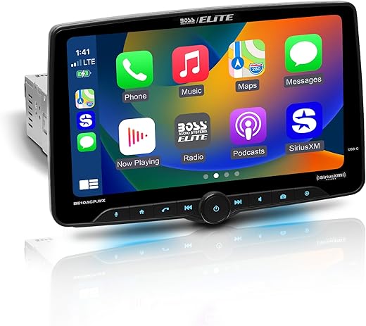 BOSS Audio Systems Elite BE10ACP.WX Single DIN Car Stereo