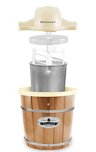Elite Gourmet 4 Qt. Electric Ice Cream Maker - Image 2