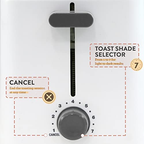 Elite Gourmet Cool Touch Toaster ECT-1027# - Image 3