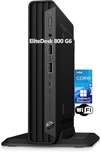 HP EliteDesk 800 G6 Mini Desktop, Core i5