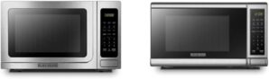 BLACK+DECKER EM036AB14 Digital Microwave Oven, Stainless Steel