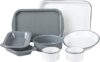 Granite Ware Enameled Steel Bakeware Set, 8 Piece