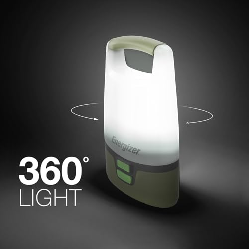 Energizer Vision LED Camping Lantern, Rechargeable, Forest Green - Image 5