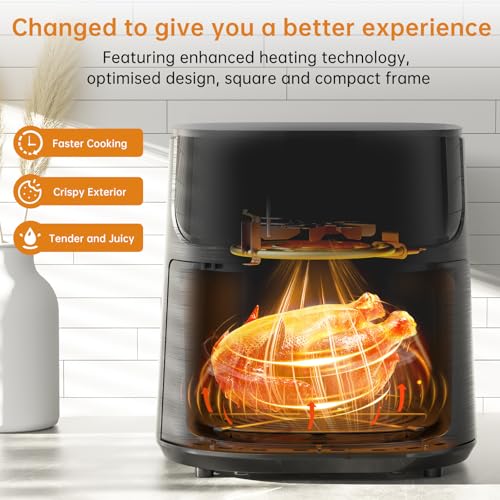 ENZUU Large 5.8 QT 11-in-1 Air Fryer - Image 3