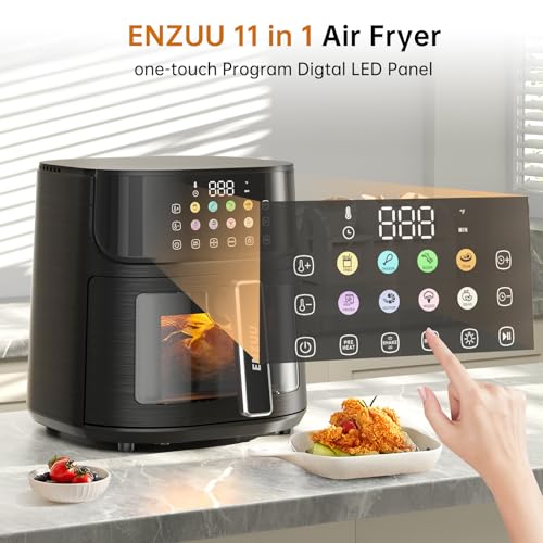 ENZUU Large 5.8 QT 11-in-1 Air Fryer - Image 2