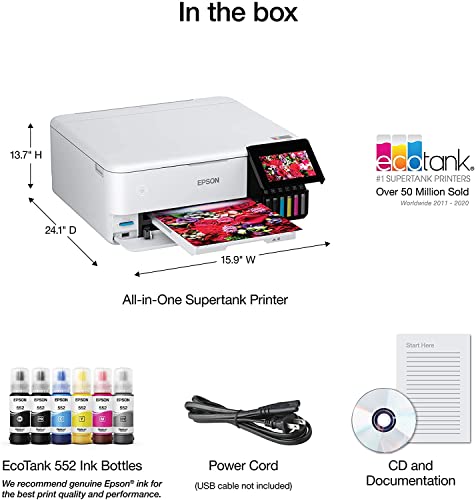 Epson EcoTank ET-8500 Wireless Supertank Printer Bundle - Image 4